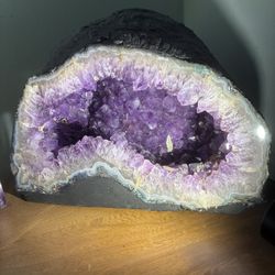 45lb Large Amethyst Geode Cathedral