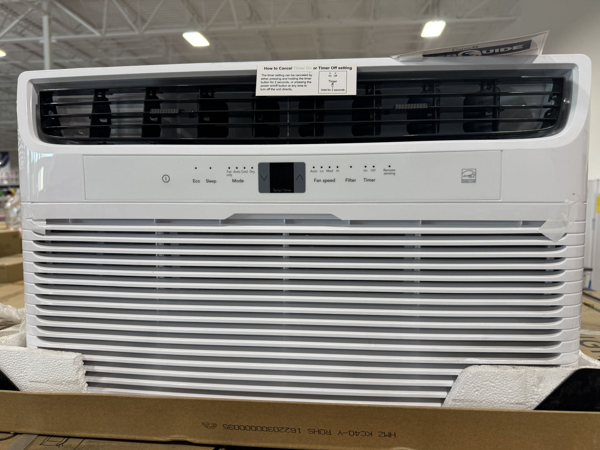 450 sq Ft 10k BTU’s Frigidaire Air conditioner $550