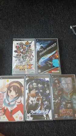 Psp Japanese import games