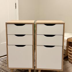 ✨ Modern Scandinavian Nightstands/Filing Cabinets✨