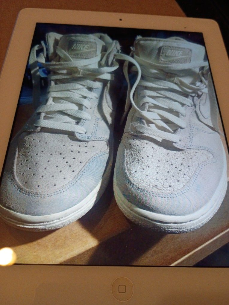 NIKE AIR JORDAN 1 MID SE CRAFT PALE IVORY SAIL GS SIZE 7
