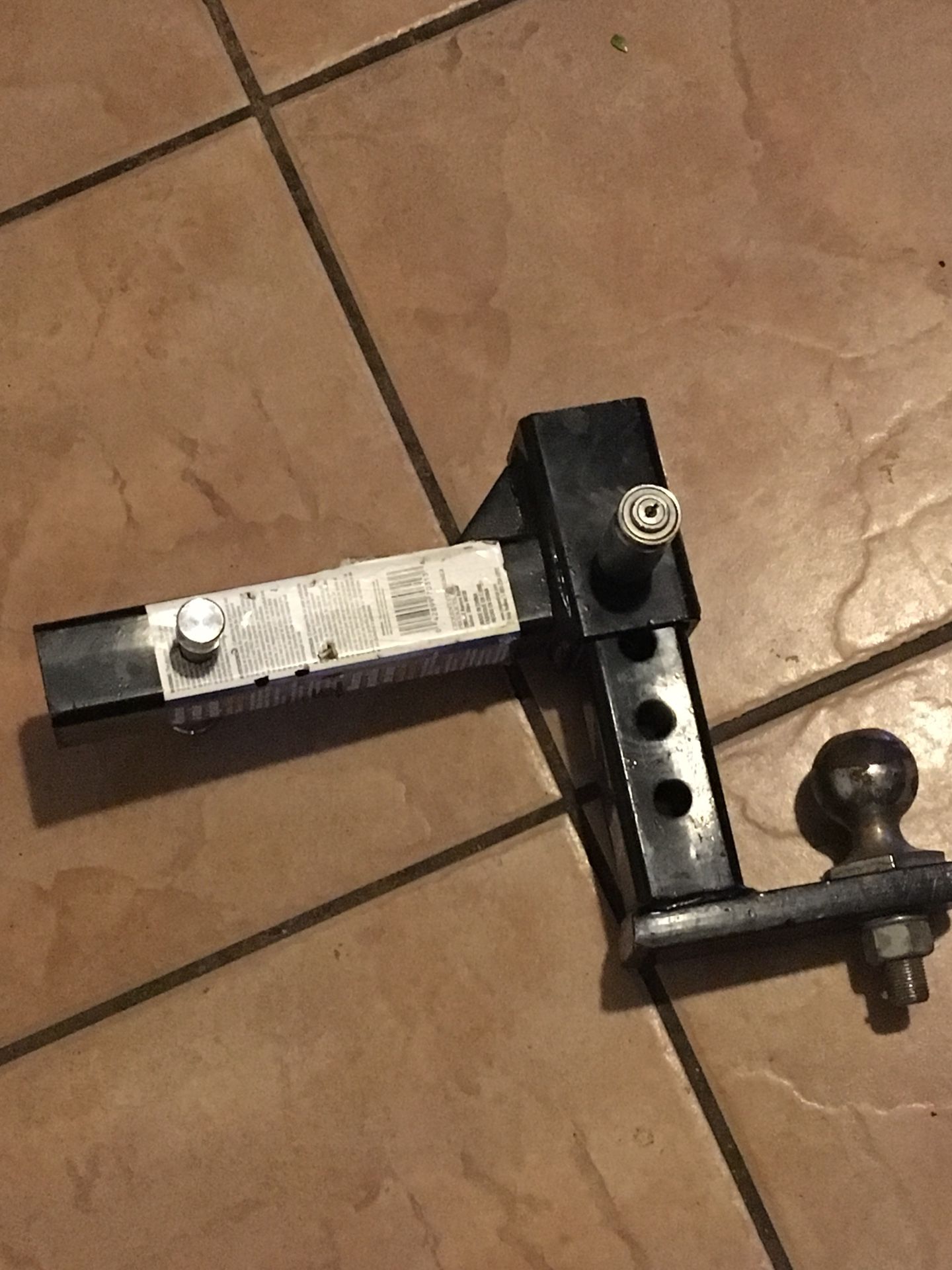 montura De Bola Del Enganche Remolque Ajustable