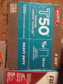 Arrow/ Power staples