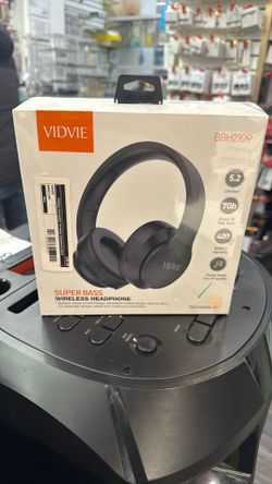 Folding Subwoofer Wireless Headphone Black 