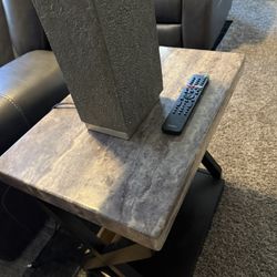 Modern Faux Marble End Tables + Coffee Table Set — Must-Go Luxury Sale
