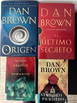 📚 Dan Brown Book Collection - 4 Books in Spanish