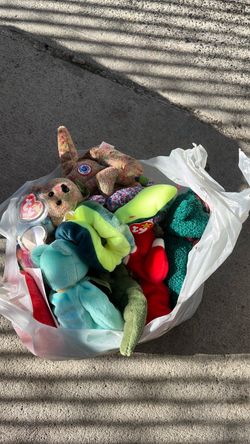 Bag of Beanie Babies