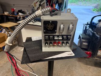 Reliance 30 amp Generator Transfer Switch- 6 Circuits