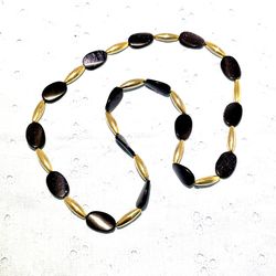 Purple Goldstone Necklace