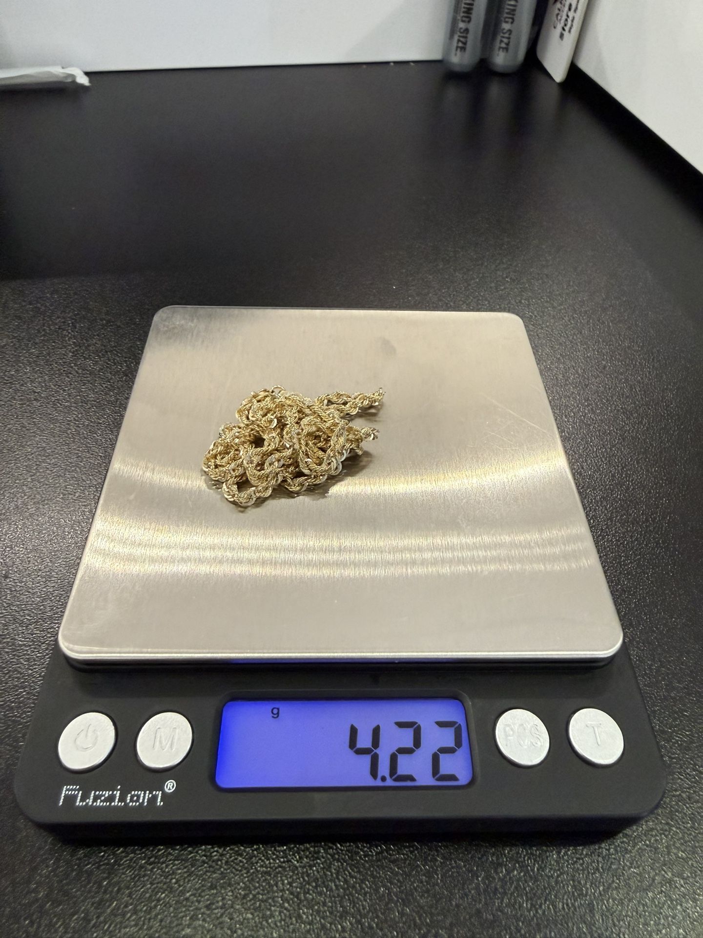 10k Gold 3mm Rope Chain