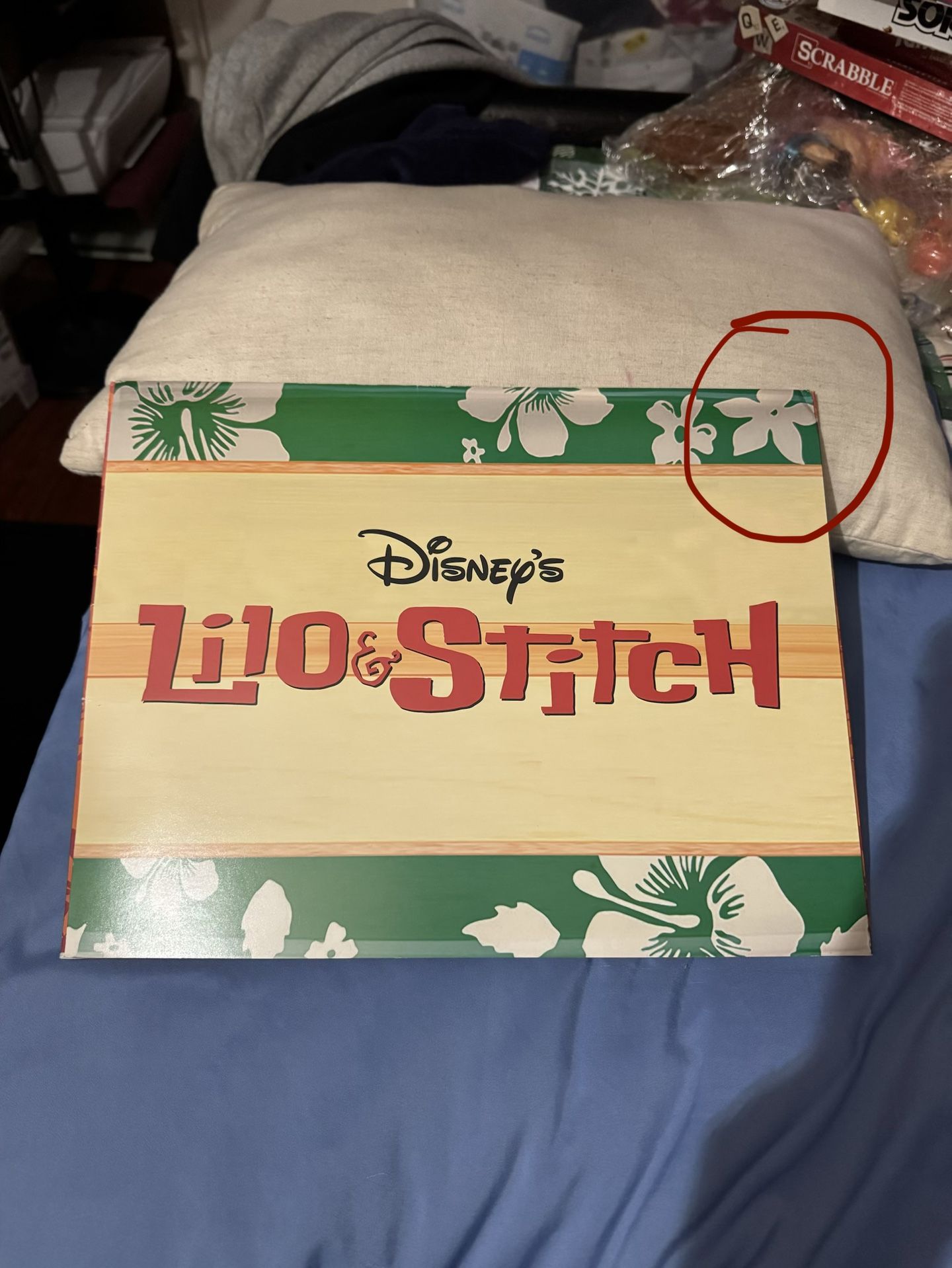 Disney Store, “Lilo & Stitch” Set of 4 Lithographs 11”x14” Frameable, New Pics Never Used, Small Fold On The Top Right Corner Due To Storage.