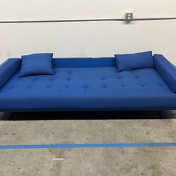 Large Blue Couch