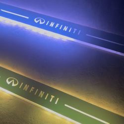🚘 Infiniti LED Welcome Lights – Magnetic Door Sills