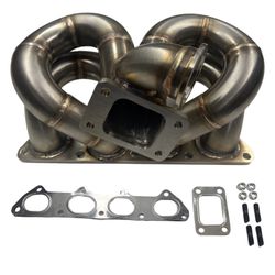 B Series AC PS Compatible T3 Turbo Manifold GSR B16 B18 B20 For Civic EG EK DC2