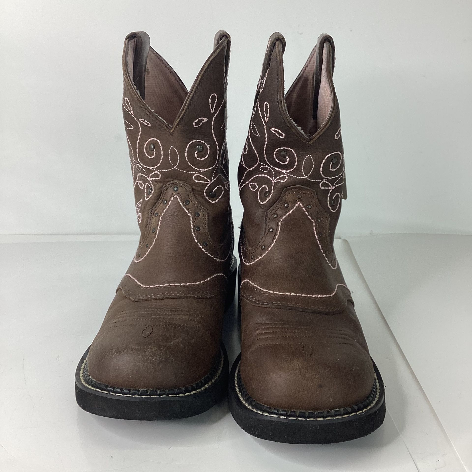 Justin Gypsy Pink Boots - Size: 8B Women’s 