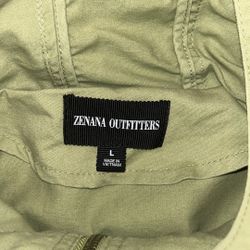 Zenana Outfitters: 100% Cotton Hooded Vest, Pockets, Zip & Snap Closure, Size: L