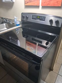 STAINLESS STEEL ELECTRIC FLAT TOP STOVE