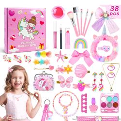 Unicorn Makeup Kit for Girls - 38Pcs