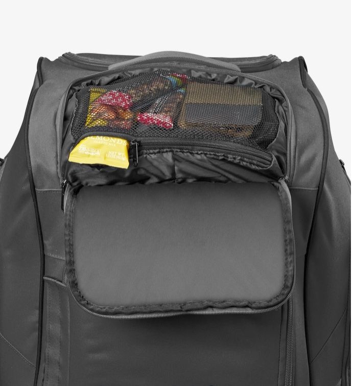 Black EvoShield Catcher Bag STONEWALL WHEELED BAG 2.0