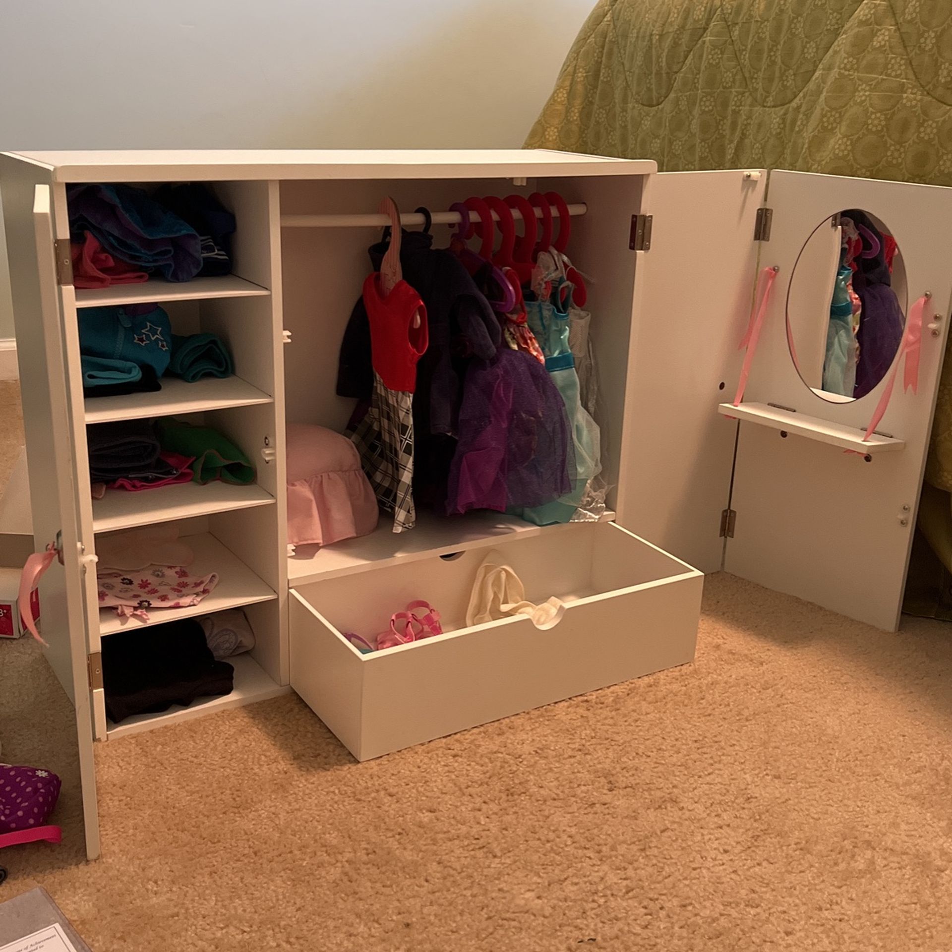 American Girl Doll Dresser 