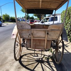 Horse Carage With Tack