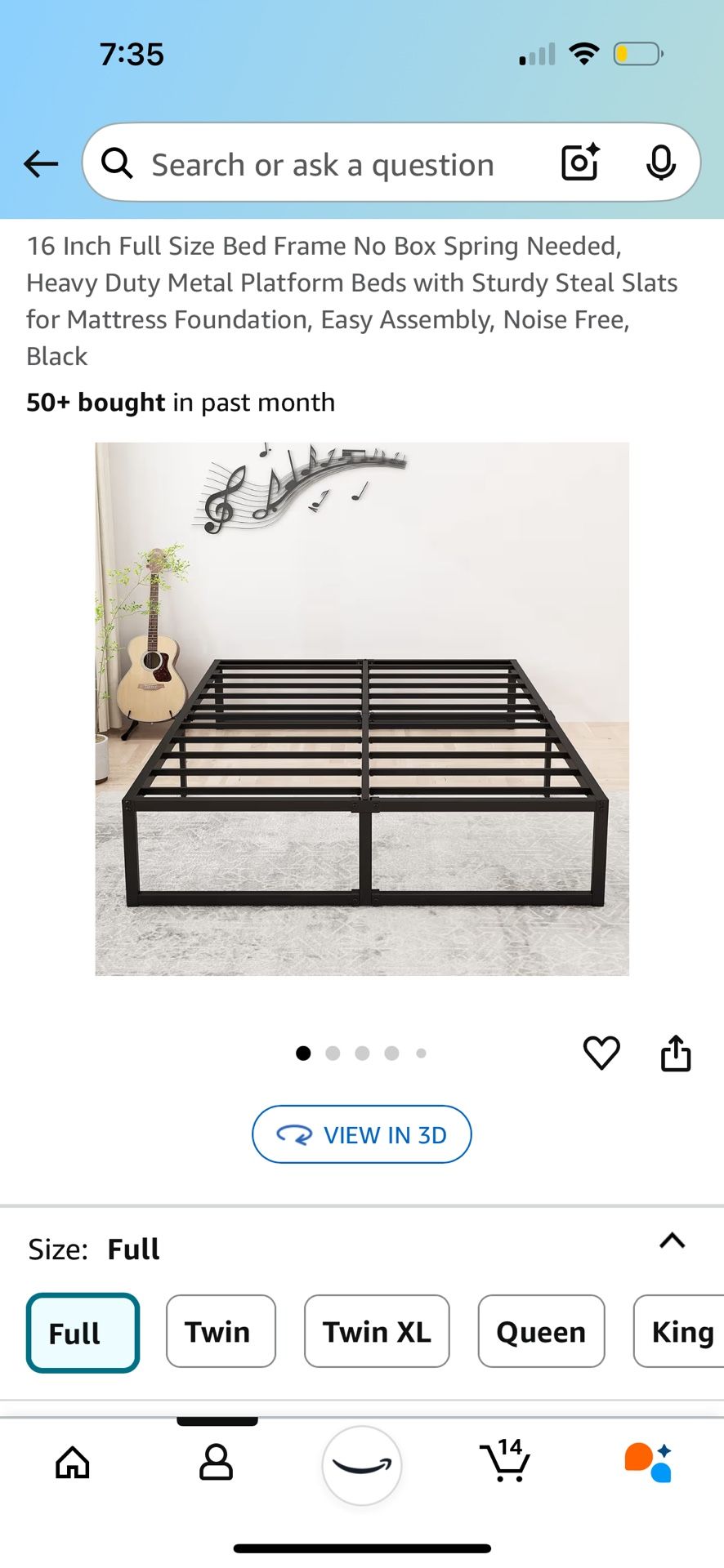 Full Bed Frame