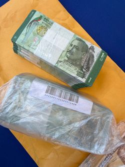 Billetes de Guatemala, conmemorativo, fajo de 100 billetes