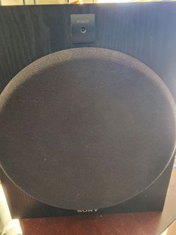 Sony SA-W2500 10" Powered Subwoofer - Great Condition