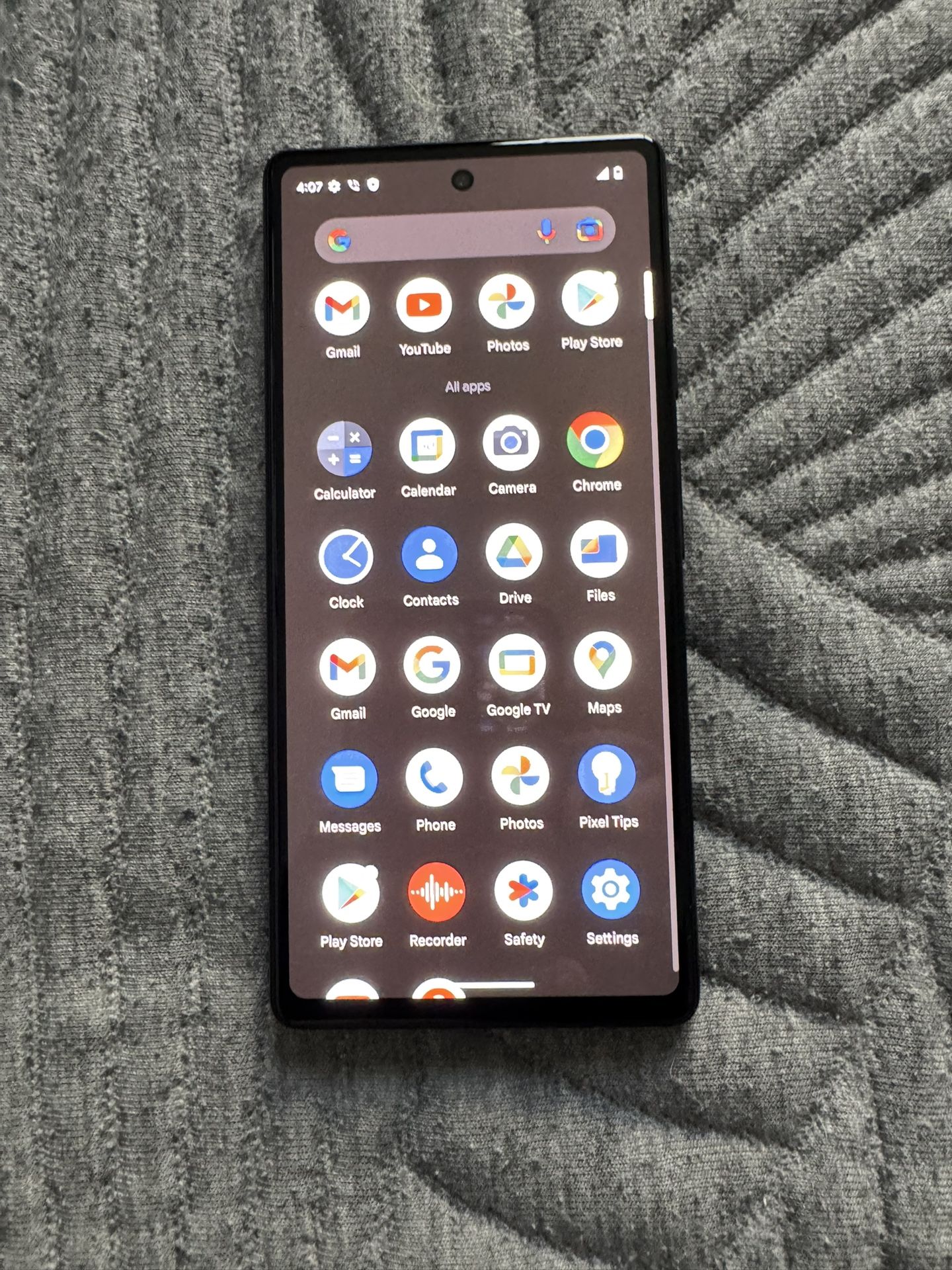 Google Pixel 6a 128GB Unlocked Black