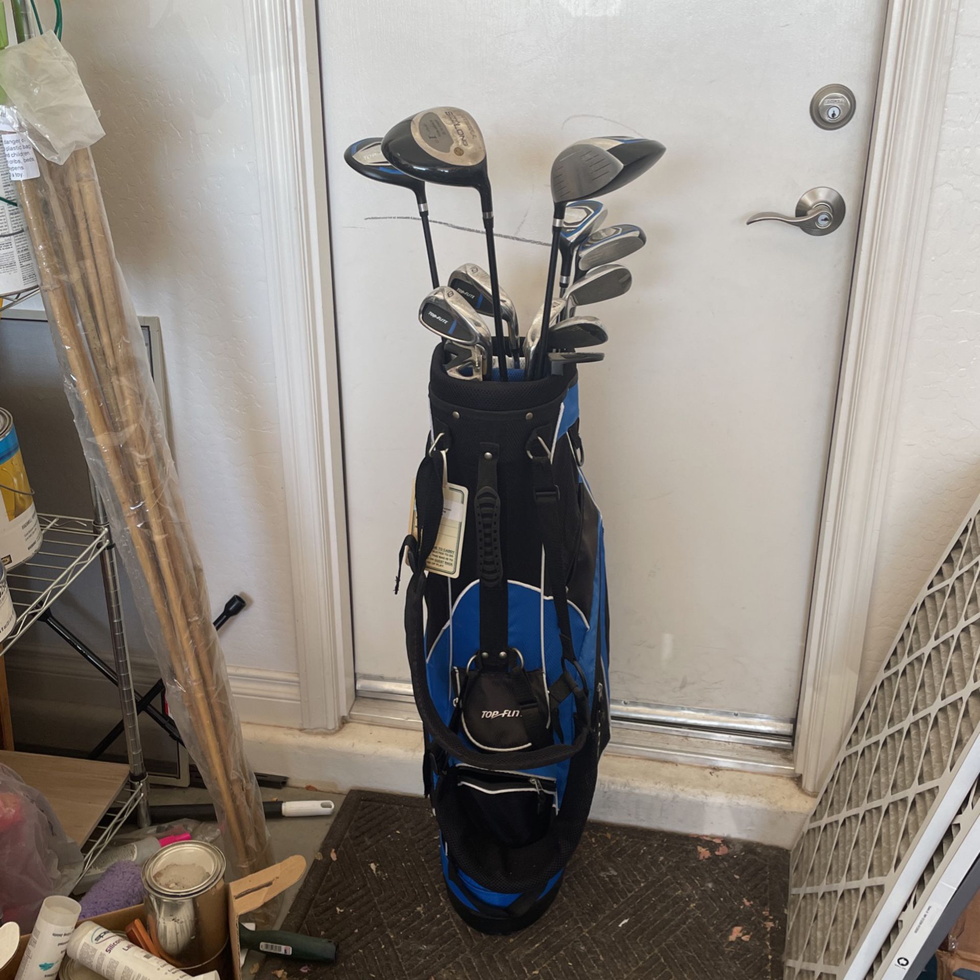 Golf Club Bag With  12 Clubs