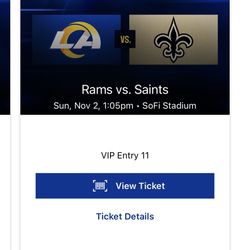 Rams vs Saints