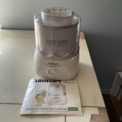 Cuisinart ice cream maker