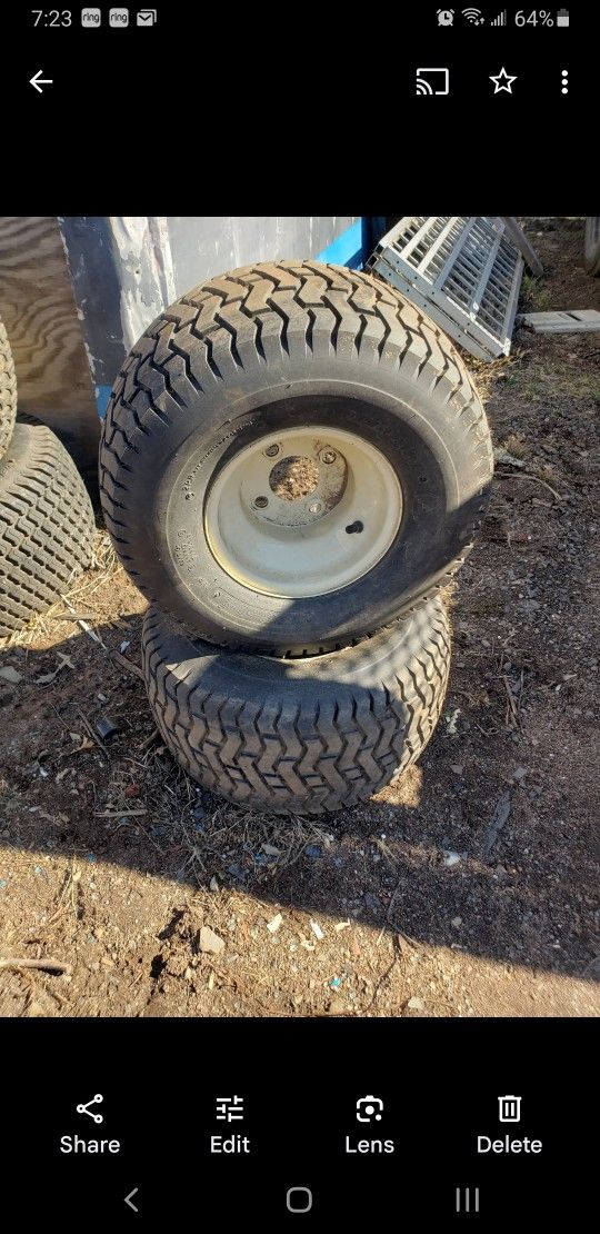 Lawn Mower Tires/rims