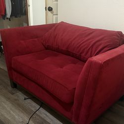 Red couch
