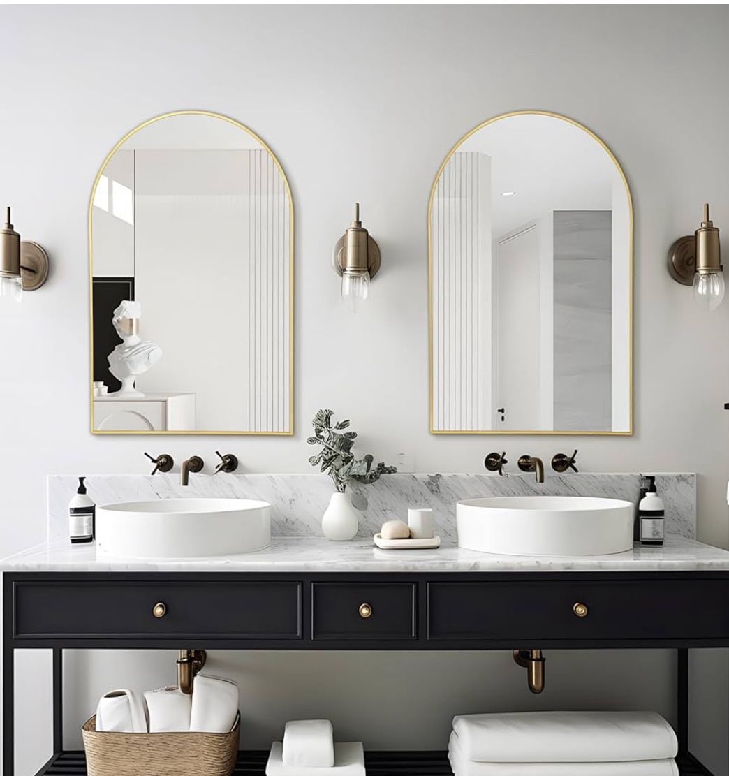 Mirror Arched And Square