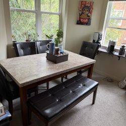 Marble Dining Room Table 