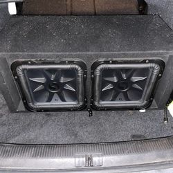 2 Brand New 12 Inch Kicker L7 4ohm Solo Barmic 