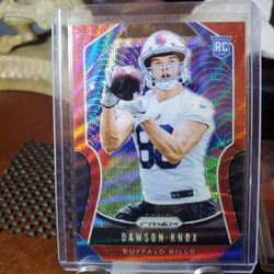 Dawson Knox Red Wave Prizm Rc 27/149