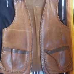 Vintage Leather Vest