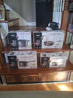 Hammered Design Cookware Sets