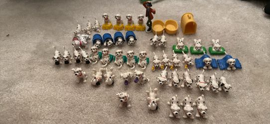 101 Dalmatian Figurines 1996