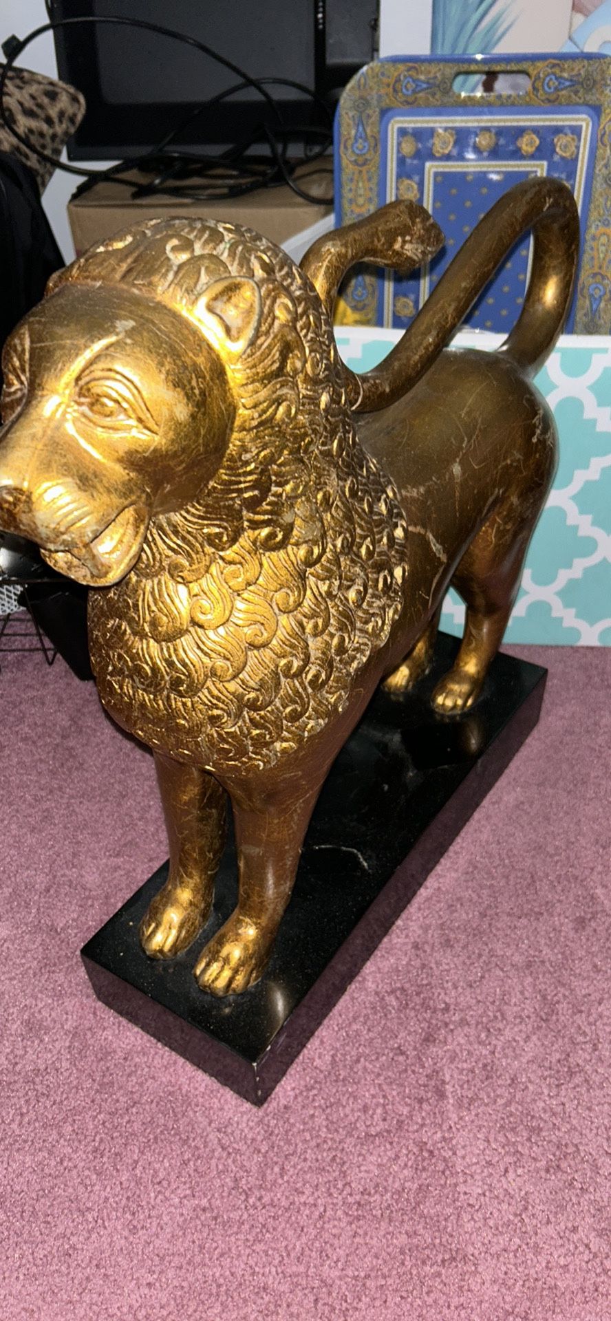 Lion Statue-$75.00-See Info