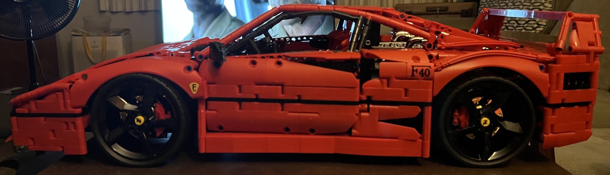 Lego Compatible 1:8 Scale Ferrari F40