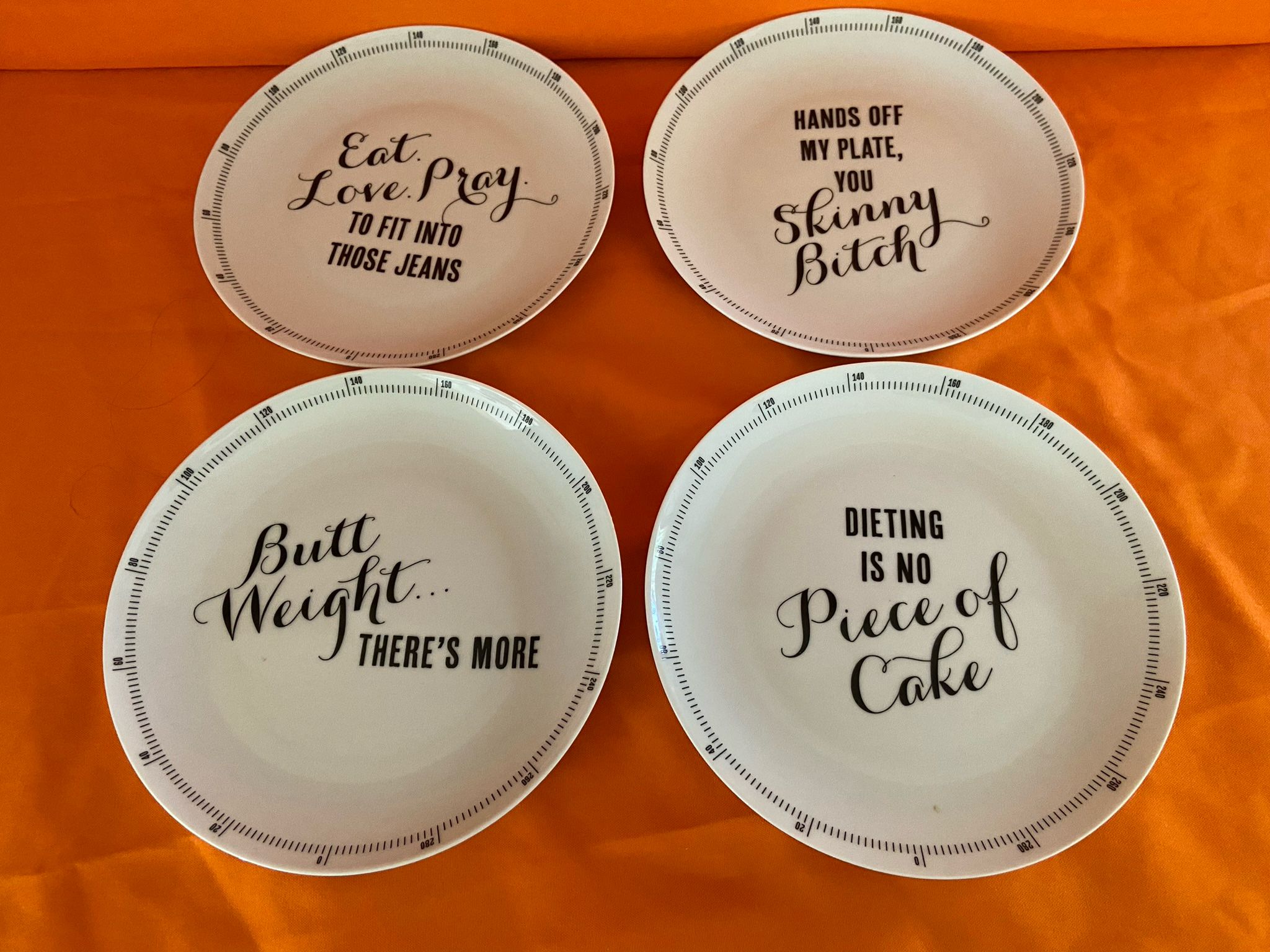 Weight For Desert Set Of 4 Desert Plates By Z Gallerie