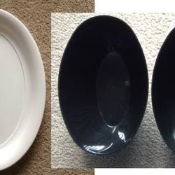 Misc Party Items - Tray, Bowl, table cover, Cooler