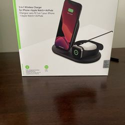 BELKIN 3 In 1 Wireless Charger new Firm On Price Is Brand New