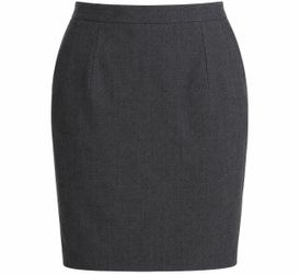Dana Buchman Women’s Pencil Skirt Size 14 Charcoal Gray 95% Wool Lined Career