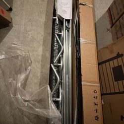 6.6x10FT Large Walk-in Metal Chicken Coop Poultry Cage Hen House Chicken House for Farm Up to 12 C