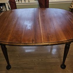 Vintage  Cherry Cresent Furniture Table