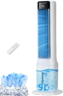 Uthfy 41" Portable Air Conditioners, 120° Oscillating Cooling Fans That Blow Cold Air
